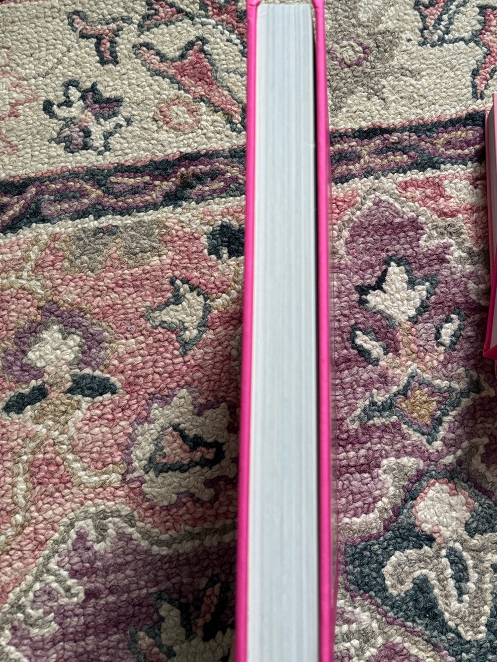 Assouline Jaipur Splendor Hardcover Book - Pink & Orange with Gold Accents - Picture 2 of 4